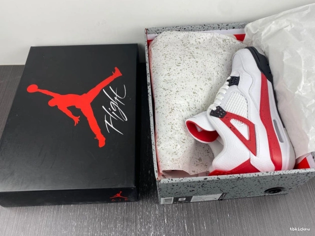 Reps TBK 4 Red Air Jordan DH6927-161 Cement 0731